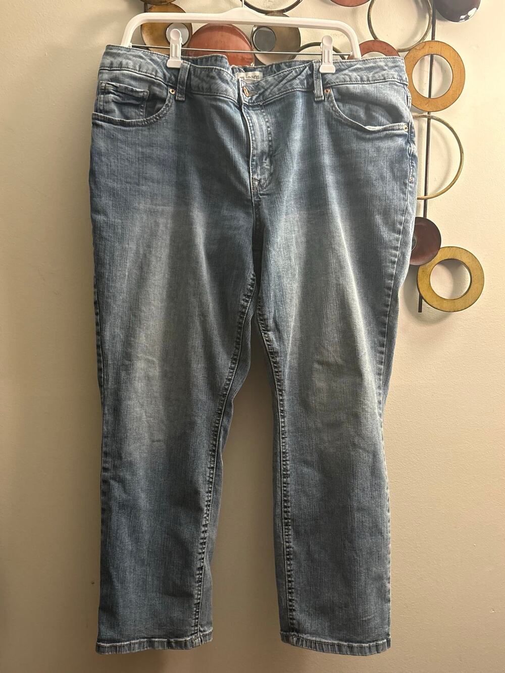 B34 Maurice’s M Jeans Women’s 18w light denim jeans